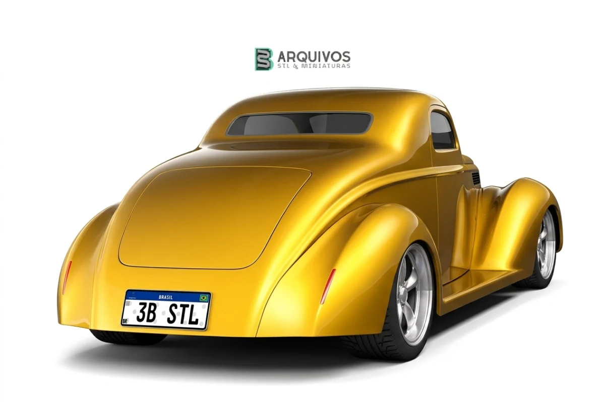 Modelo 3D STL - Ford 1937 Custom Street Rod — foto 3